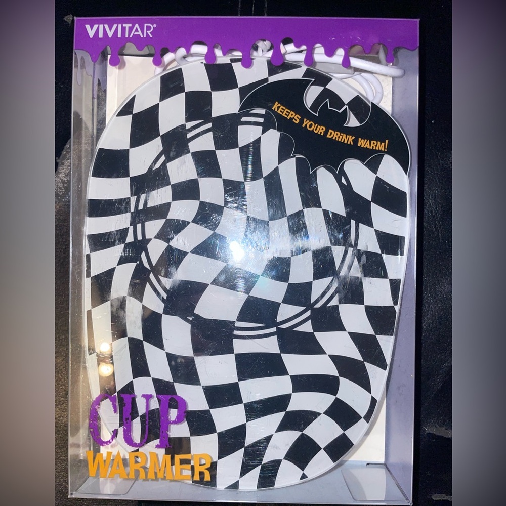 Vivitar Black & White checkered Cup Warmer